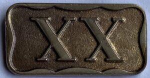 Jaarteken vrijwilligersmedaille XX